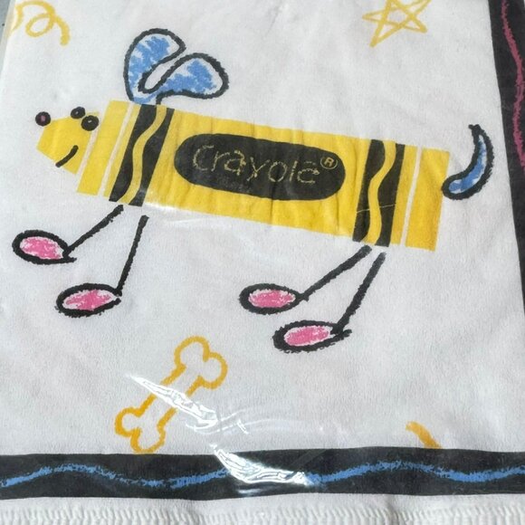 1988 Crayola Critters Dog Napkins By Hallmark 16 Count 13.5 In X 13.375 In - Picture 2 of 8